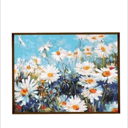 The Art House Abstract Multicolor Canvas Wall Painting image 2