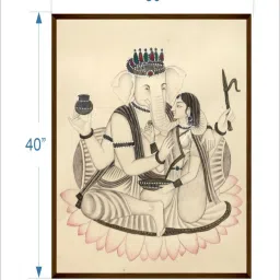 The Art House Abstract Multicolor Canvas Wall Painting image 5