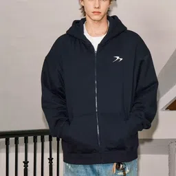 KPOP Men Brand Logo Open Front Jacket-picture-17