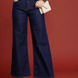 all about you Women Wide Leg Stretchable Jeans-picture-30