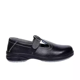 Allen Cooper Steel Toe Women Safety Shoes Low Ankle PU Sole Size 3 UK/India Black, AC-1197-image-41