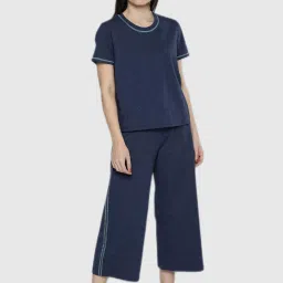 Chemistry Navy Pajama Set image 4