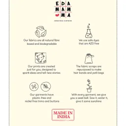 Ed-a-Mamma Kids Blue Cotton Embroidered Sweatshirt image 4