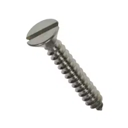 Shark Stainless Steel Screw CSK Slotted Head Size 4x19 mm (Pack of 100)-picture-41