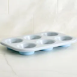 Home Centre Carbon Steel 6 Pieces Muffin Pans-image-98
