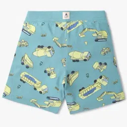 GAP Boys Green Regular Fit Printed Shorts image 2