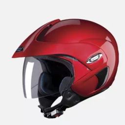 Studds Cherry Red Large (580 mm) Open Face Helmet, Marshall-picture-21