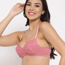 Inner Sense Mauve Non Wired Padded Bralette Bra (Pack Of 3) image 3