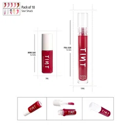 Tint Cosmetics Set Of 10 Gloss Pops Hydrating Lip Gloss - 3 ml Each image 5
