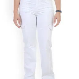 ZIXUAN Women Comfort Straight Fit Stretchable Jeans-image-7