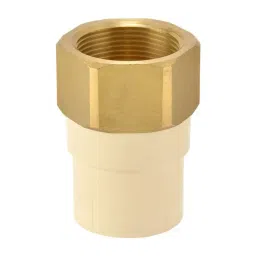 Astral 50.8mm(2 Inch) CPVC Brass Female Threaded Adapter, M512111706 image 1