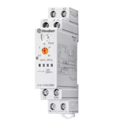 Finder DIN Rail Monostable Relay 12 to 24 V AC/DC Coil 16 A Switching Current SPDT, 136100240000 (Pack of 5 Pcs)-image-21