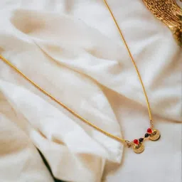 SHANKHRAJ MALL Brass Mangalsutra image 3