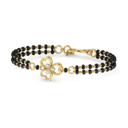PC Jeweller Aksa 22 kt Gold Mangalsutra Bracelet-image-47
