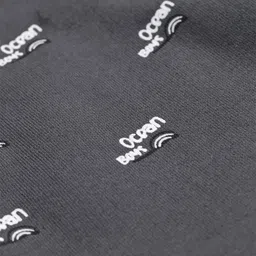 Tango Looper Full Length Lounge Pant Text Print - Magnet Black image 3