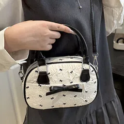 StyleCast Printed PU Shopper Handheld Bag image 2