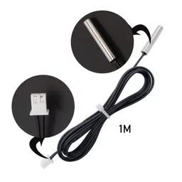 B3950 10K NTC Thermistor Temperature Sensor 5*25mm with XH2.54 Connector with 3 Meter Cable image 5