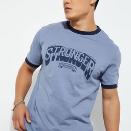 max Men Typography Printed Round Neck Pure Cotton T-shirt-picture-27