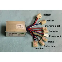 24V Motor Controller for MY1020 500W e-bike Motor image 2