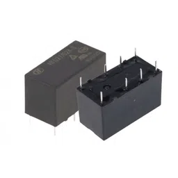 Hongfa 24V 2A DC HFD27/024-S 8 Pin DPDT PCB Mount Telecom Relay image 1