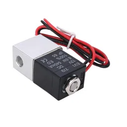 DC 12V Solenoid Valve 1/4 inch 2 Way Normally Closed Direct-Pneumatic Valves For Water Air Gas Hot image 2
