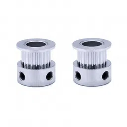 Aluminum GT2 Timing Pulley 20 Tooth 8mm Bore for 6mm Belt image 1