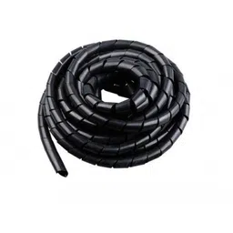 10mm Spiral Wrapping Band Black 10M for Wires image 2