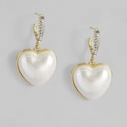 DressBerry Heart Shape Drop Earrings-picture-48