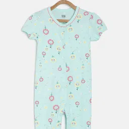 MINI KLUB Girls Pack of 2 Printed Rompers image 2