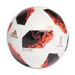 Adidas White & Orange World Cup TGlID Football (Size-4)-image-47