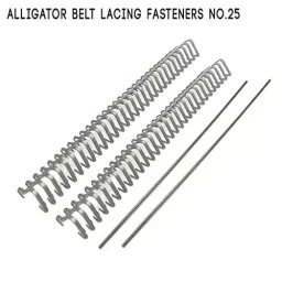 B K JAGAN & CO Alligator Belt Lacing Fastener with 2 Pins Size No. 25 (Pack of 2) image 3