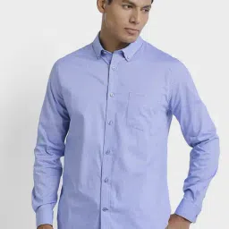 Ben Sherman Blue Classic Regular Fit Shirt-image-61
