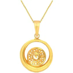 Malabar Gold and Diamonds 22k Gold Pendant without Chain for Women-picture-24