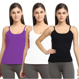Friskers Multicolor Slim Fit Camisole image 1
