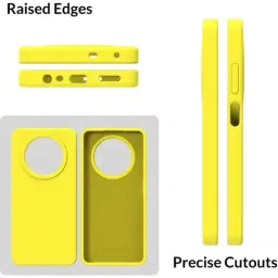 Sprig Back Cover for Realme Narzo N65 5G (Yellow) image 4