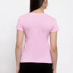Global Republic Pink Printed T-Shirt image 2