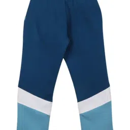 Monte Carlo Girls Blue Color Block Trackpants image 2