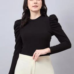 Style Quotient Black Regular Fit Top-picture-3