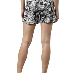 Enamor Grey Printed Shorts image 2
