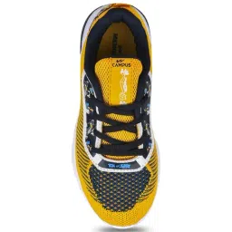 Campus Kids Mustard & Navy Running Shoes image 3
