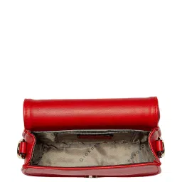 Giordano Red Solid Medium Sling Handbag image 4
