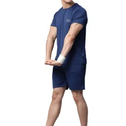 Vimal Jonney Blue Slim Fit Shorts image 5