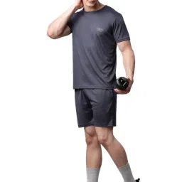 Vimal Jonney Grey Slim Fit Shorts image 5