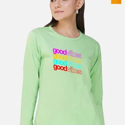 Metronaut Women 2 Printed Bio Finish Applique T-shirt-picture-14