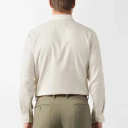 Van Heusen Beige Cotton Regular Fit Shirt image 2