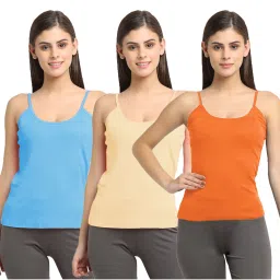 Friskers Multicolor Slim Fit Camisole image 1