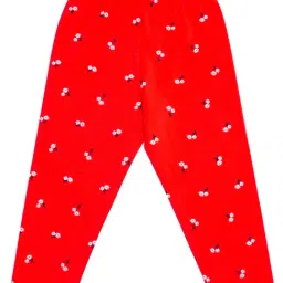 Bodycare Kids Red Floral Print Trackpants-image-85