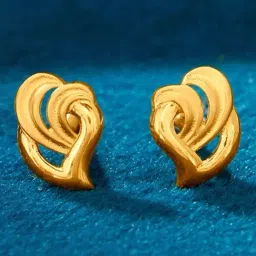 P.N.Gadgil Jewellers Modern Grace Yellow Gold Kids Earring For Kids-picture-169