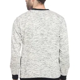 Duke Ecru Printed Round Neck Sweatshirt image 2