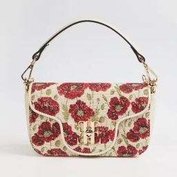 Elle Beige Printed Sling Handbag-picture-5